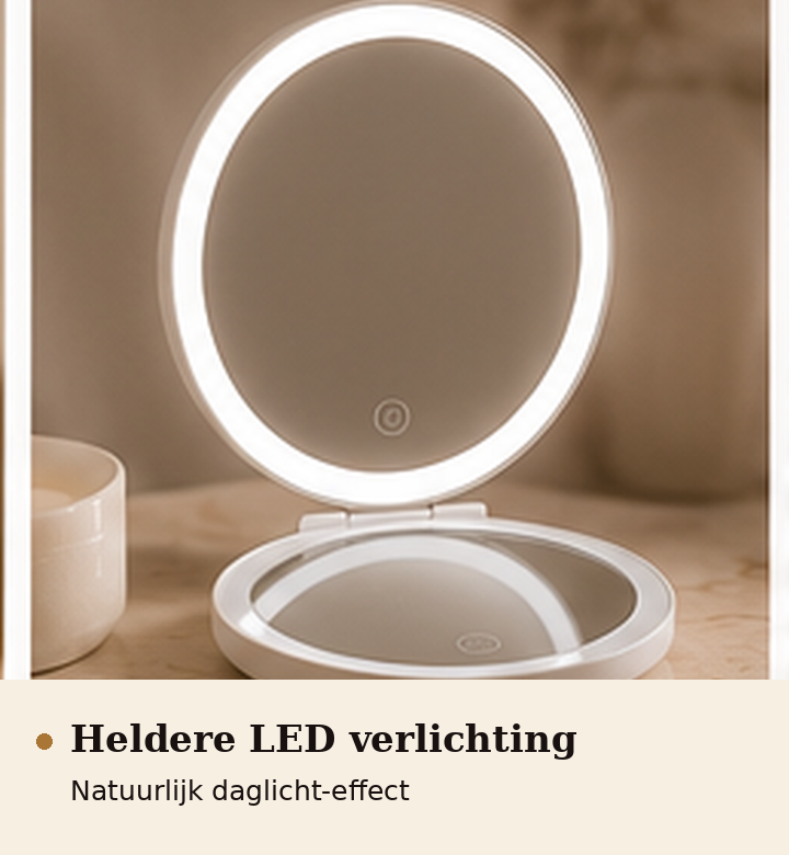 Spiegel aan